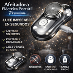 Mini Afeitadora Eléctrica Recargable Portátil Premium