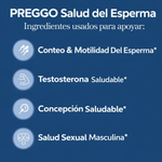 PREGGO™ 60 CAPSULAS  PARA MEJORAR TU VIRILIDAD +  ENVÍO GRATIS